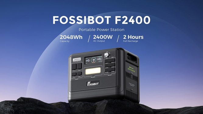 Massive Discounts for FOSSiBOT Portable Power Stations