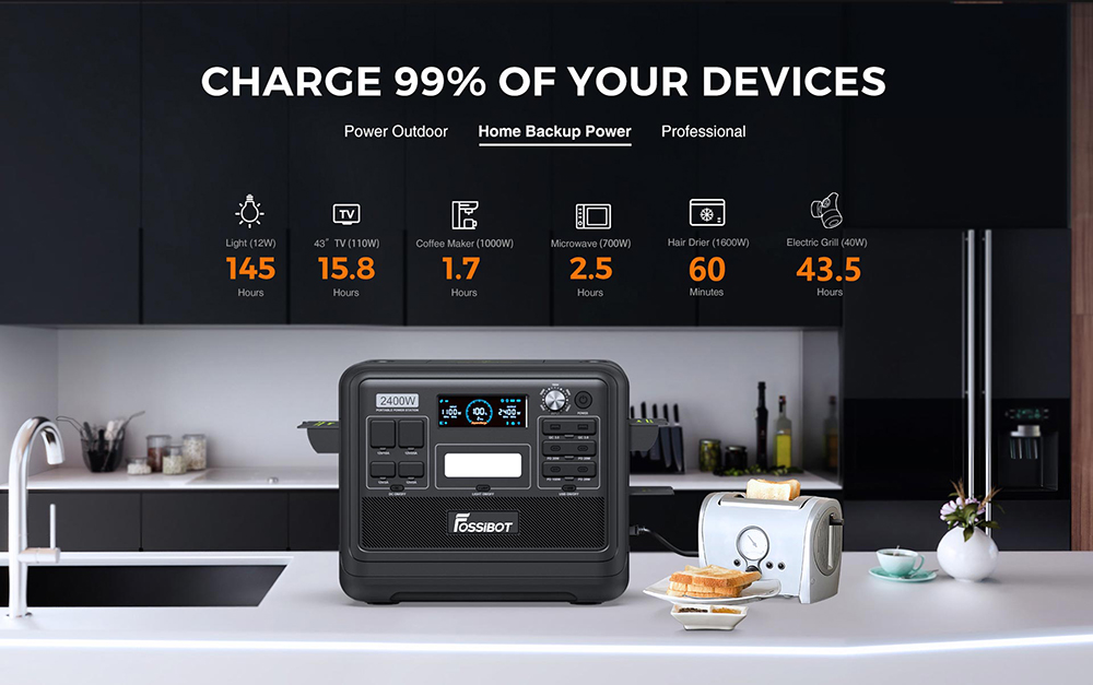 Massive Discounts for FOSSiBOT Portable Power Stations