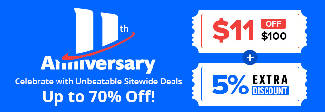 Geekbuying Anniversary! Celebrating 11 Years of Success with our Affiliates.