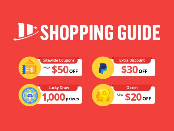 Geekbuying 11th anniversary sale 2023 shopping guide