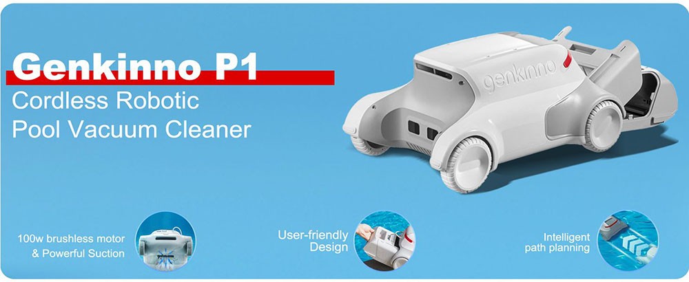 2023 Upgraded Cordless Robotic Pool Cleaner