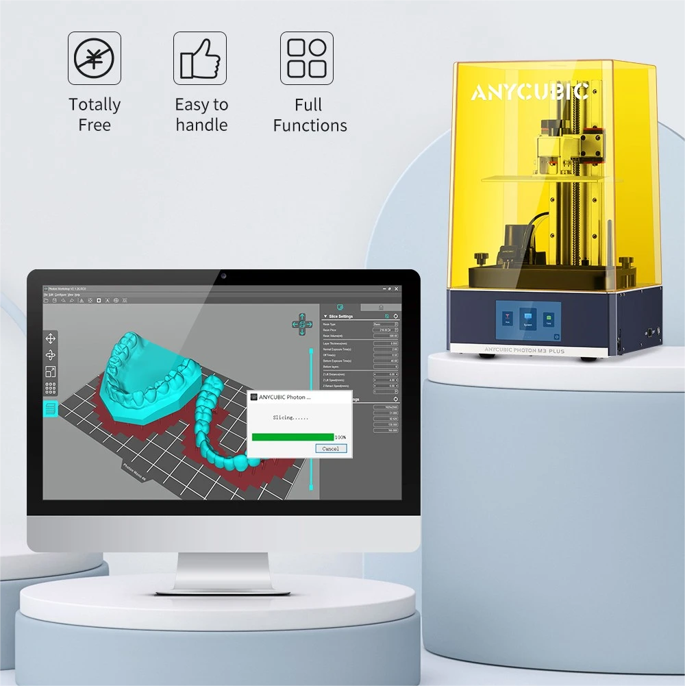 thumbnail interactive-video image 1 of SENERTEK DLP/SLA/LCD 3D Printer Try-In Resin - For Dentures & Teeth Testing 1 of 4