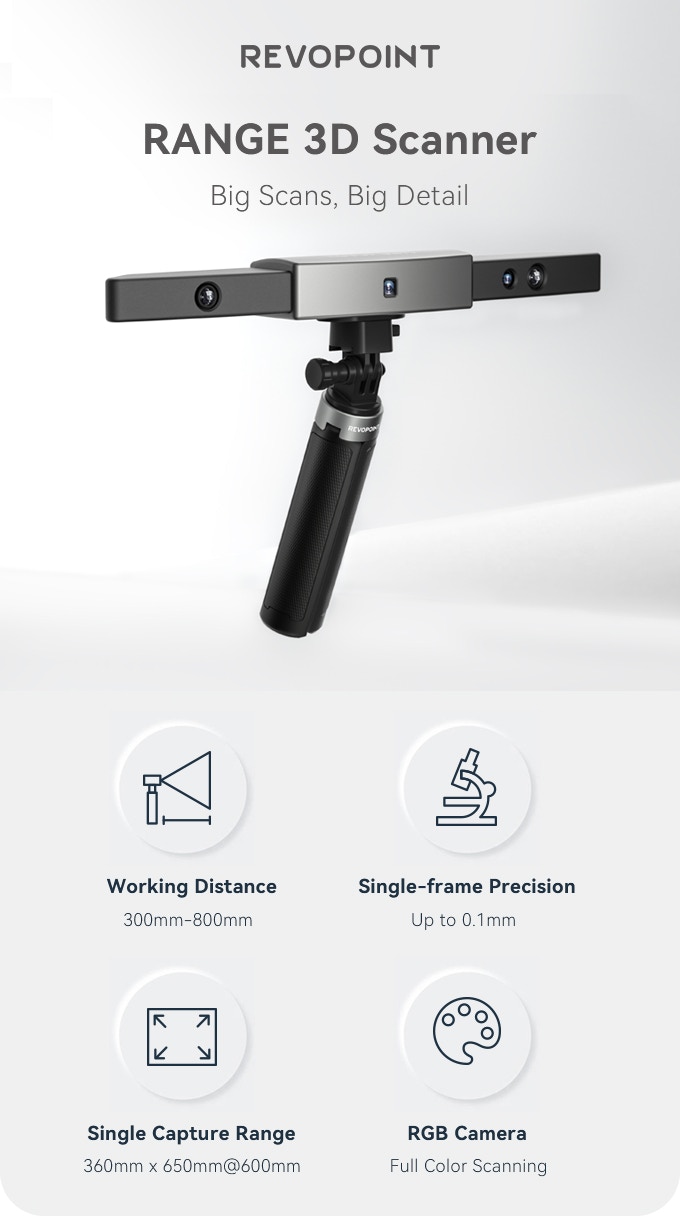 Revopoint RANGE 3D Scanner