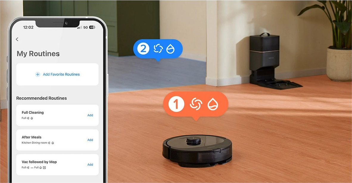 smart robot vacuum cleaner