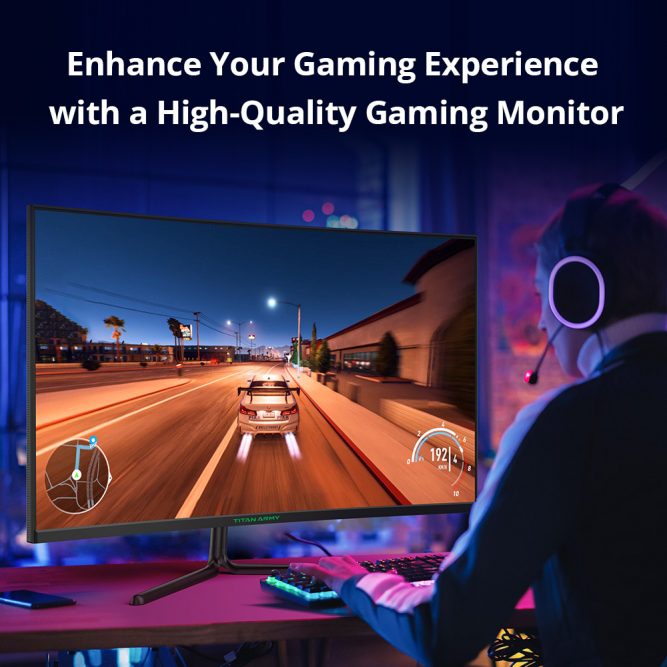 Enhance Your Gaming Experience with a High-Quality Gaming Monitor