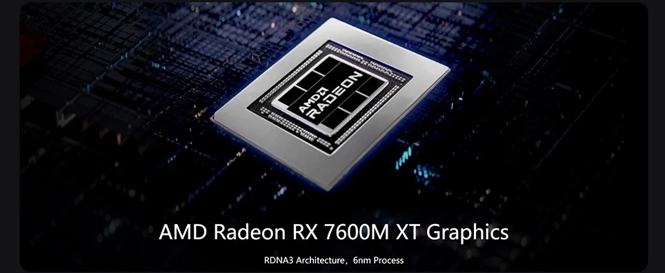 AMD Radeon RX 7600M XT GPU