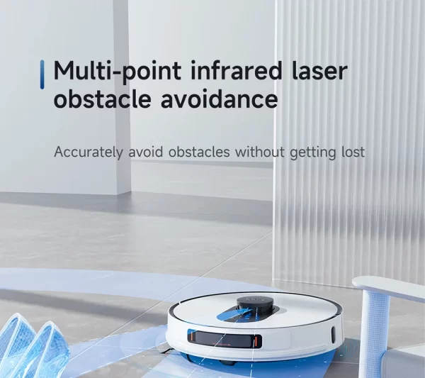ROIDMI EVE MAX Robot Mop with Smart Dust Collection, Support Google Assistant, Alexa, Mi Home APP