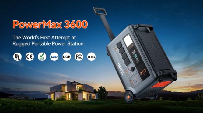 PowerMax 3600, The World's First Attempt at Rugged Portable Power Station