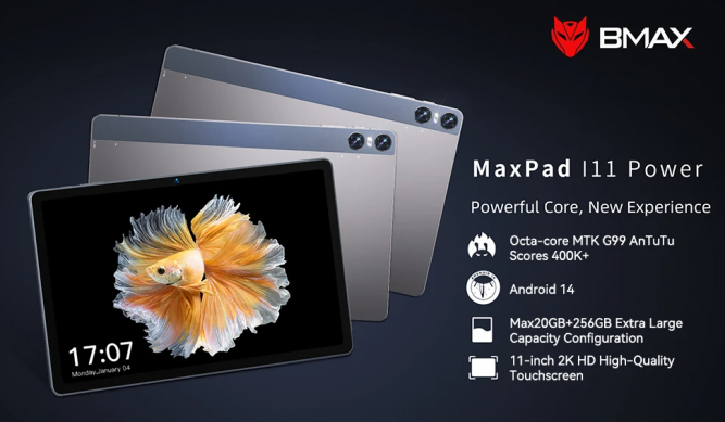 BMAX I11 Power Android 14 4G Tablet