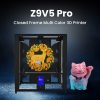 Z9V5 Pro Closed Frame Multi Color 3D Printer