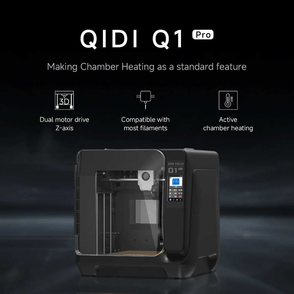 QIDI Q1 Pro 3Dプリンター 本体＋予備ノズル＋純正PLA＋付属品 QIDI TECH Q1 Pro 3D プリンターのトラブルシューティング ガイドライン
