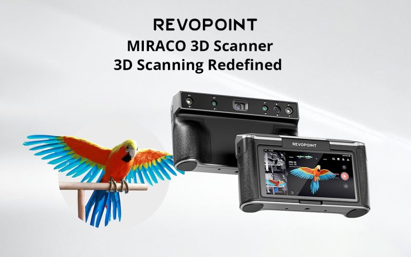 Revopoint MIRACO 3D Scanner, 3D Scanning Redefined