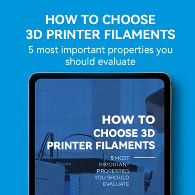 how to choose 3D printer filaments