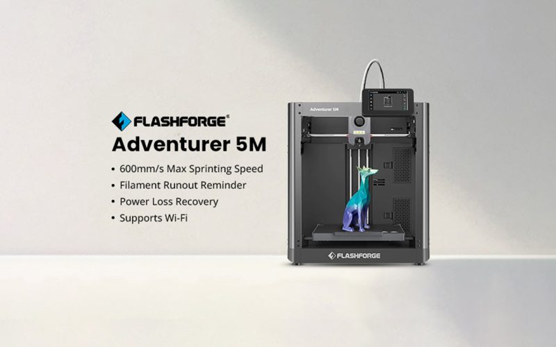 Flashforge Adventurer 5M 3D Printer