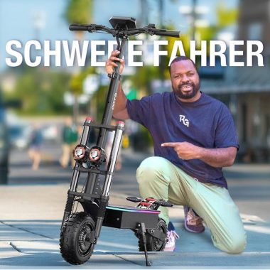 Bester E-Scooter für schwere Fahrer