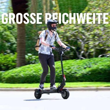 E-Scooter mit der größten Batteriekapazität