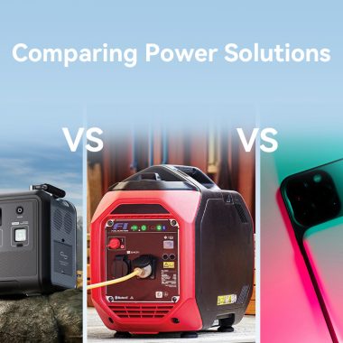 Power on the Go: Comparing Portable Power Station, Portable Generators, and Power Banks