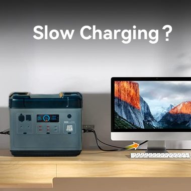 solving the issue of slow charging in portable power stations