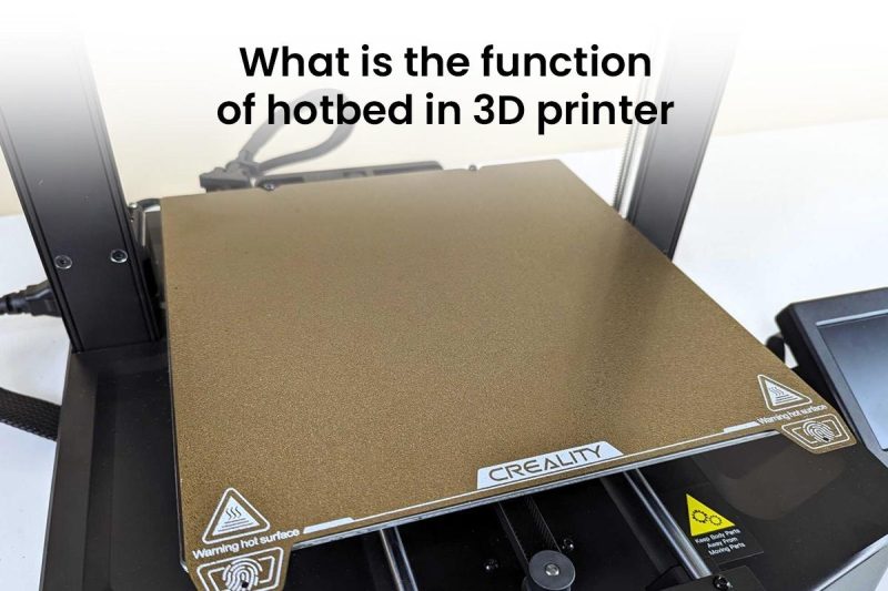 ¿Cuál es la función de una cama caliente de impresora 3D??