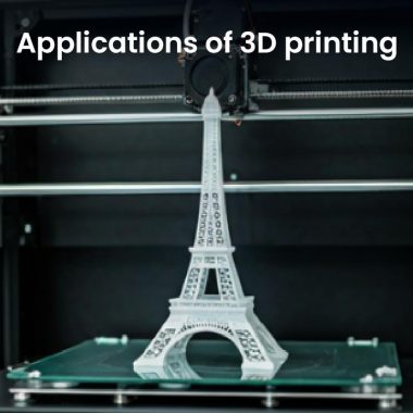 3D印刷の主なアプリケーションシナリオ