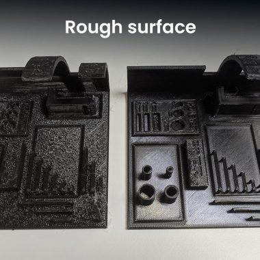 How to Deal with Rough Surface of Printed Objects