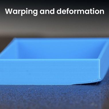 3d printing warping or deformation