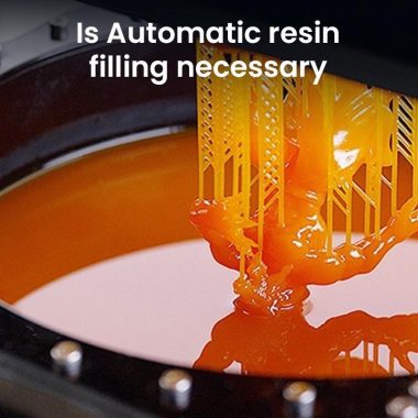 Is automatic resin filling necessary