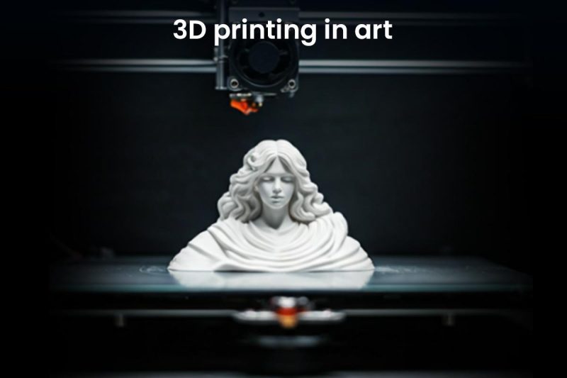 3D impressão na arte