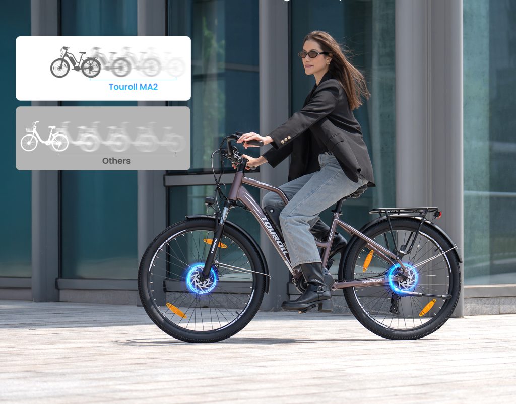 Touroll MA2 E-Bike: EUヒルズを征服します &#038; 100km範囲 | €50 オフ