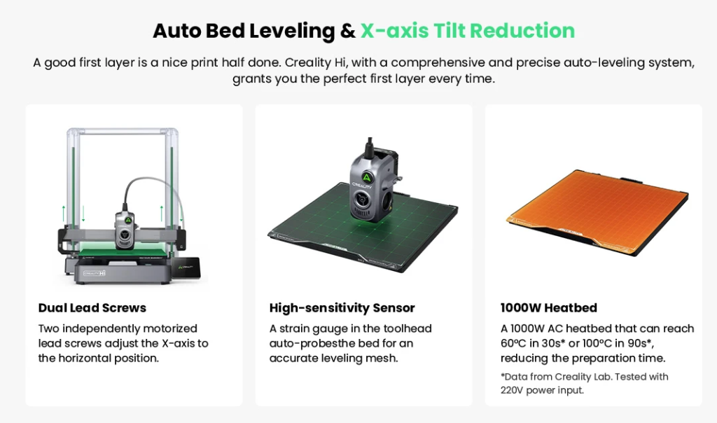 Creality Hi Combo Auto Bed Leveling System