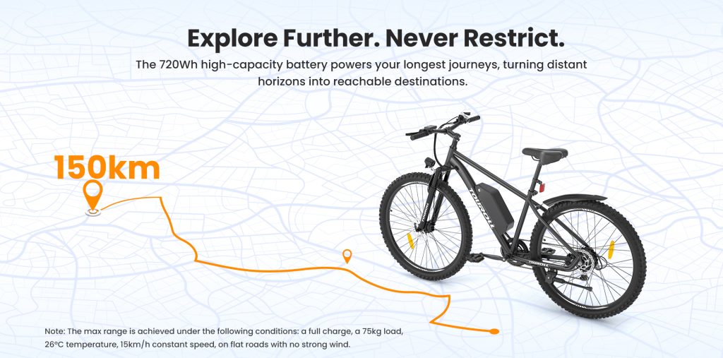 TOUROLL U2 E-Bike: Conquer Cities &#038; Mountains with Ease