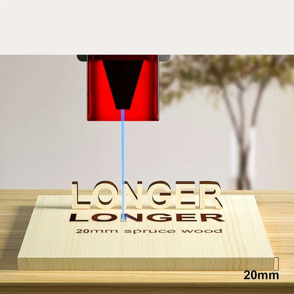 LONGER Ray5 50mm Focal Length Cut 20mm Wood