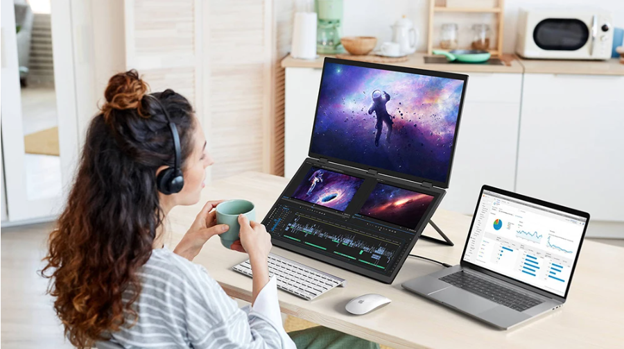 Monitores portátiles vs monitores tradicionales: Que es mejor para tu flujo de trabajo?