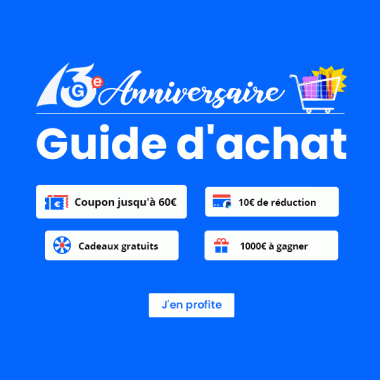 13e anniversaire de Geekbuying
