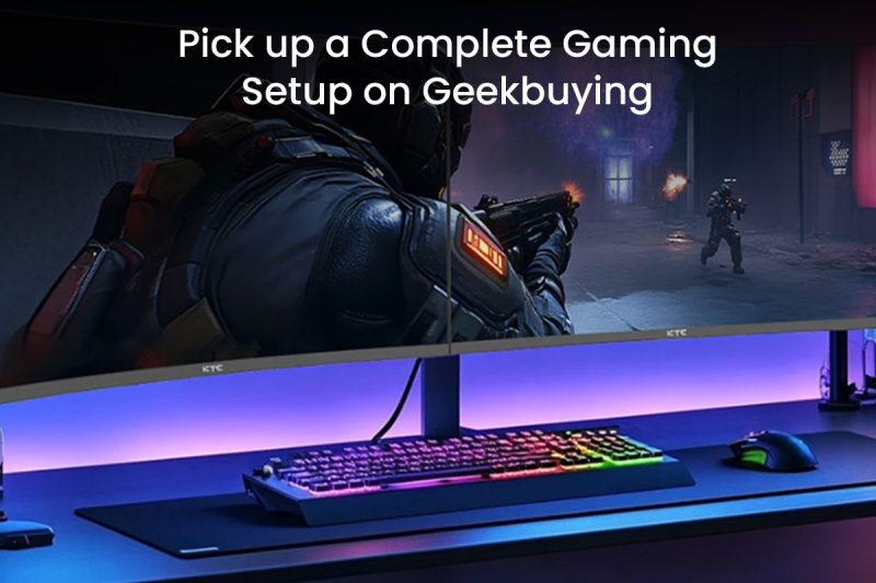 Pick up a Complete Gaming Setup on Geekbuying