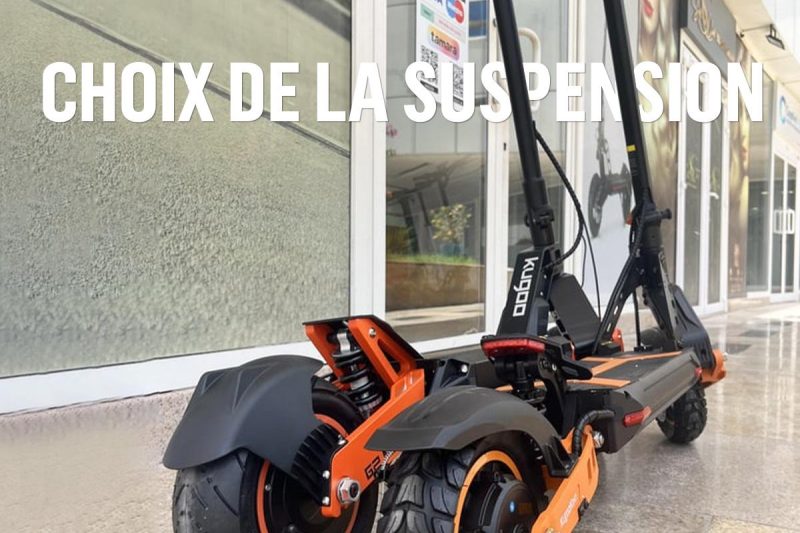 Comment choisir la bonne suspension de trottinette électrique pour vous ?