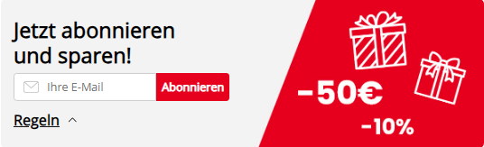 Den 11.11-Sale abonnieren