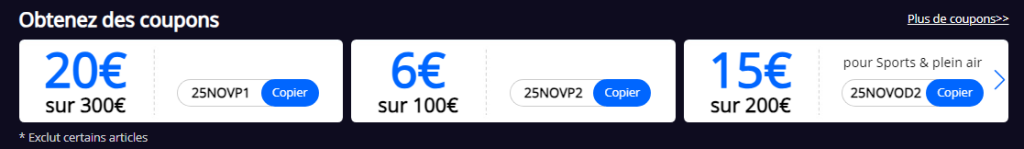 Promotion du Black Friday 2025 de Geekbuying