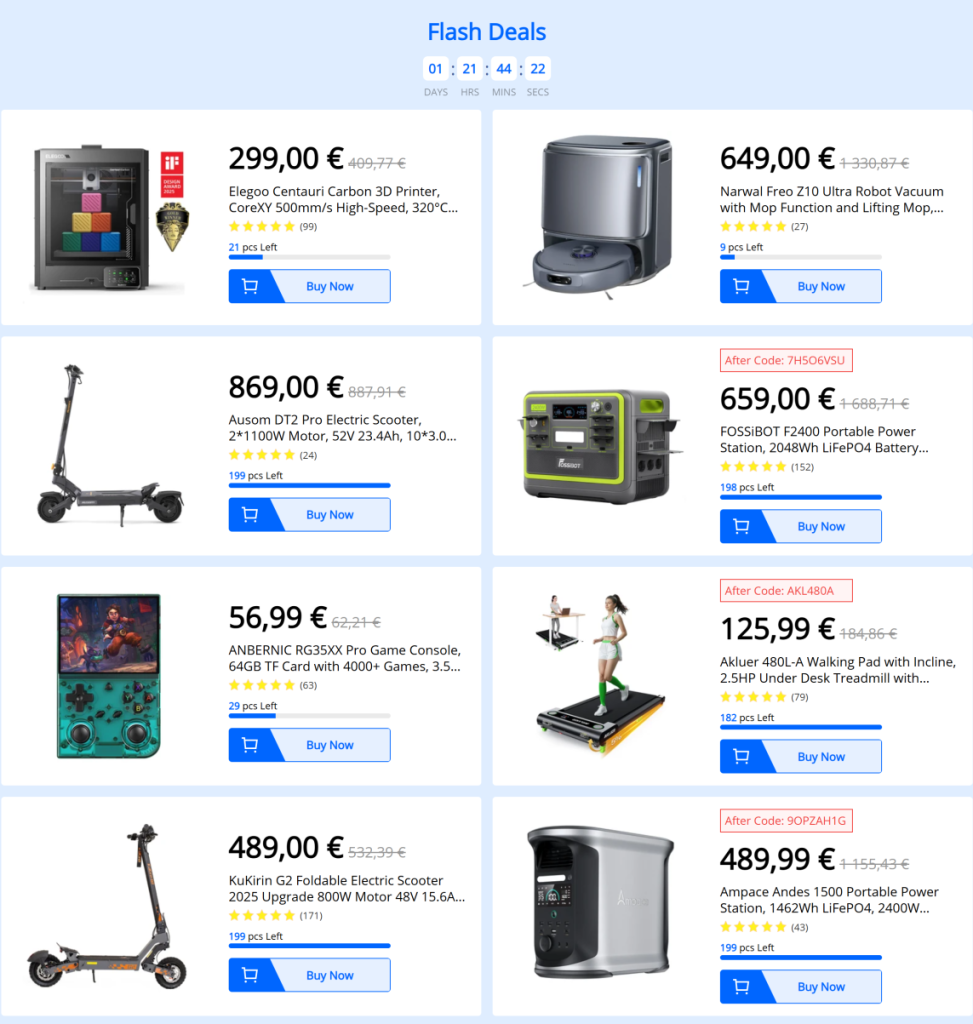 11.11 Final Call! Get the Scoop on Geekbuying&#8217;s Black Friday Warm-Up!