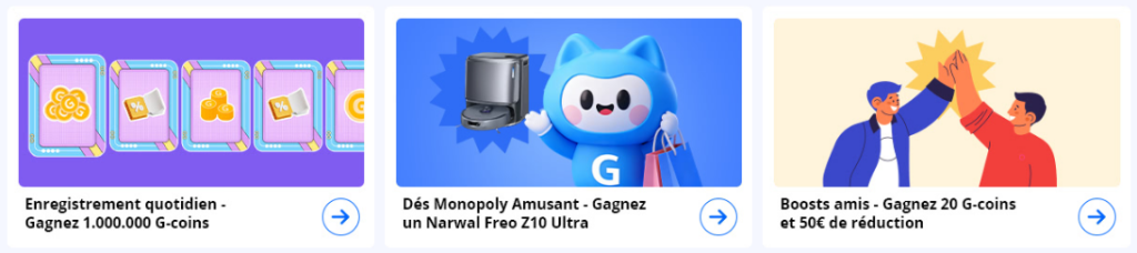 Gagnez de gros prix aux jeux