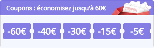 Plus de coupons pour le 11.11