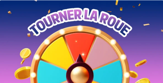Tourner la roue des cadeaux