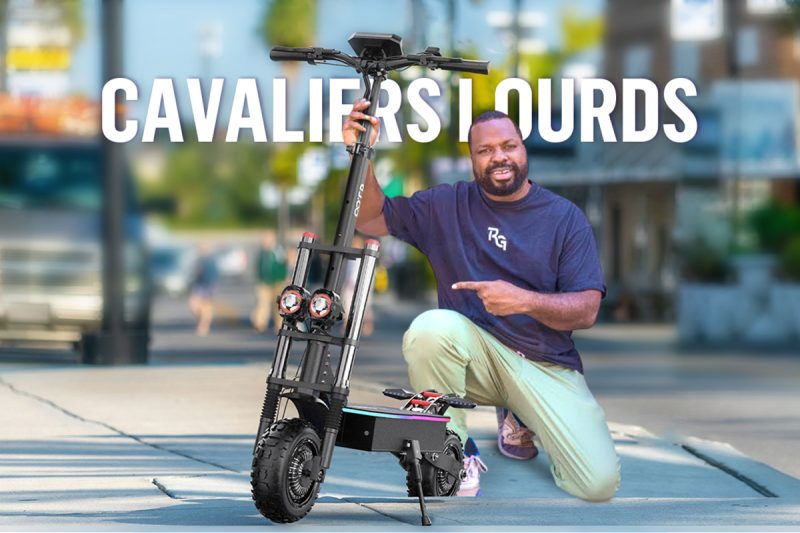 Meilleure trottinette électrique pour personnes de forte corpulence