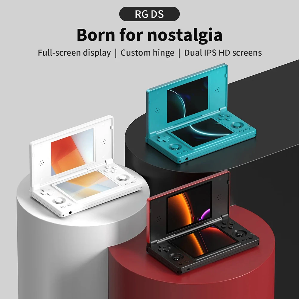 ANBERNIC RG DS dual-screen handheld late 2025