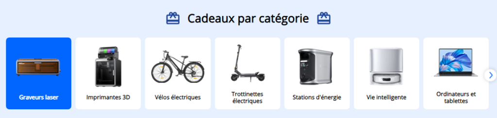 Cadeaux technologiques de précision: Guide de l’événement Geekbuying des fêtes de fin d’année 2025