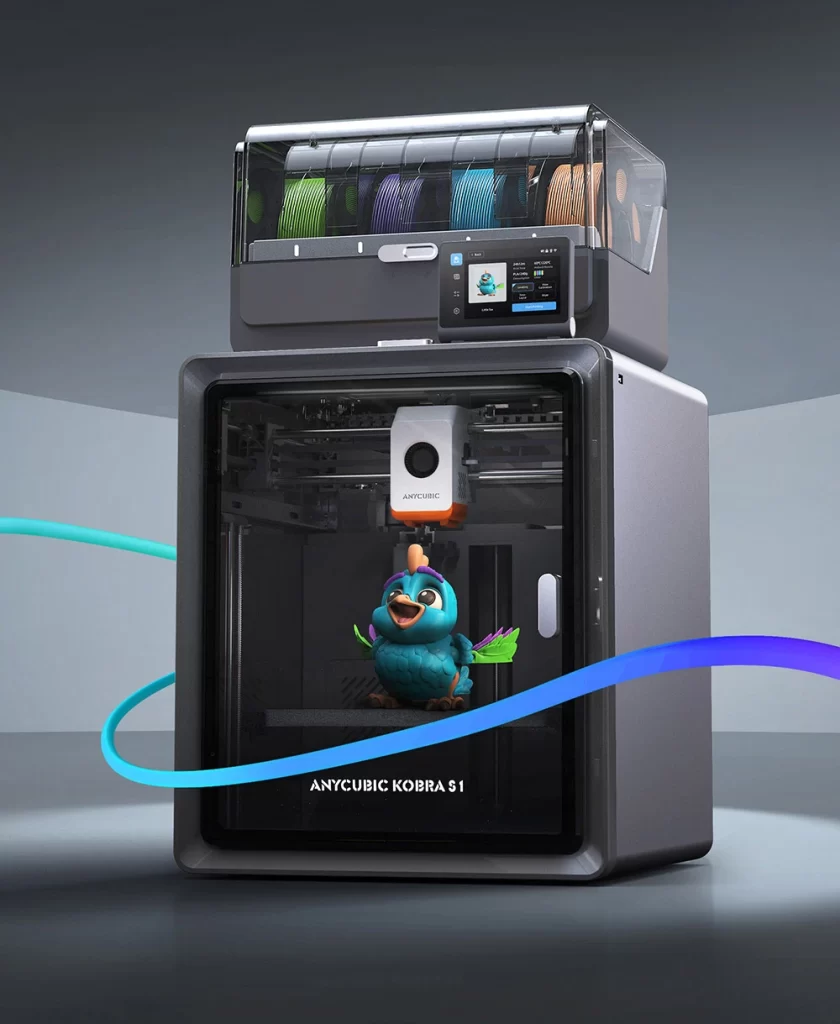 Anycubic Kobra S1 Combo 3D Printer