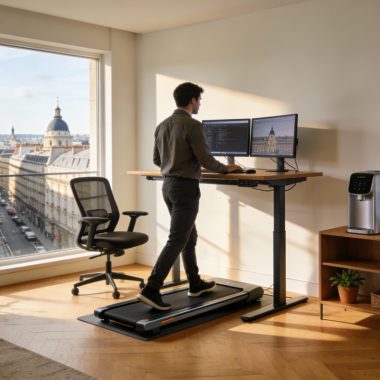 Cómo crear la configuración ergonómica perfecta de oficina en casa para la productividad