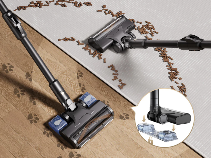 Proscenic P20 OnePass | The All-in-One Cleaning Tool That Gets Everything Done in a Single Pass