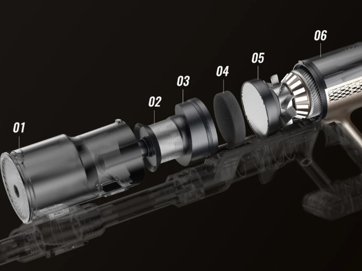 Proscenic P20 OnePass | The All-in-One Cleaning Tool That Gets Everything Done in a Single Pass