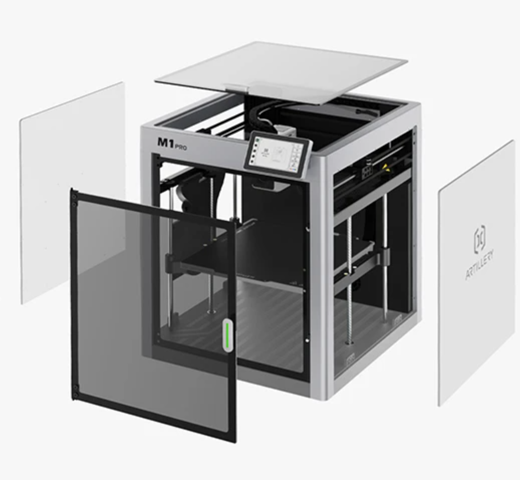 Artillery M1 Pro S1 260&times;260&times;260 mm build volume illustration